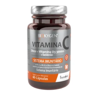 BIOKYGEN  VITAMINA C + ZINCO + VIT D3 + SELÉNIO – 60 CÁPSULAS