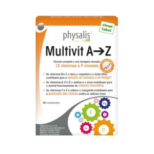 PHYSALIS MULTIVIT A-Z – 45 COMPRIMIDOS