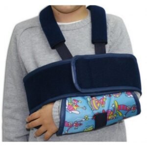 SUPORTE DE BRAÇO COM IMOBILIZADOR PEDIÁTRICO