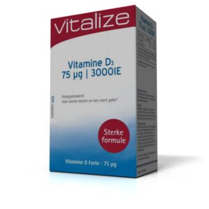 VITAMINA D3 75mcg – 120 CÁPSULAS – VITALIZE