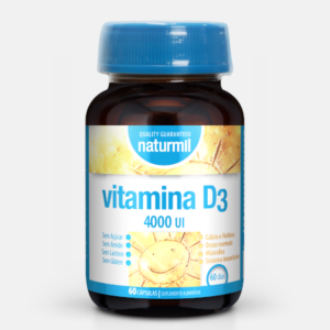 VITAMINA D3 4000UI – 60 CÁPSULAS – NATURMIL