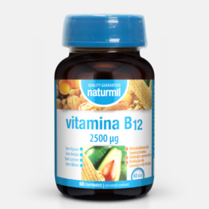 VITAMINA B12 2500 MCG – 60 COMPRIMIDOS – NATURMIL