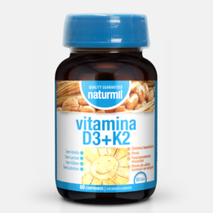 VITAMINA D3 + K2 – 60 COMPRIMIDOS – NATURMIL