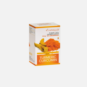 TURMERIC CURCUMIN – 60 CÁPSULAS – CALÊNDULA