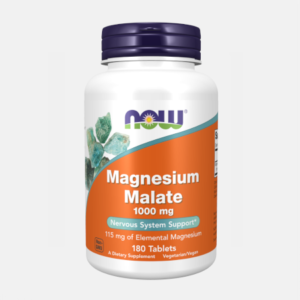 MAGNESIUM MALATE 1000 MG – 180 COMPRIMIDOS – NOW