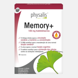 PHYSALIS MEMORY+ – 30 CÁPSULAS