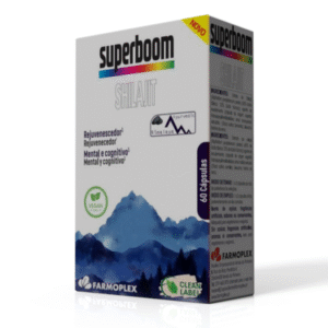 SUPERBOOM SHILAJIT VEGAN – 60 CÁPSULAS – FARMOPLEX