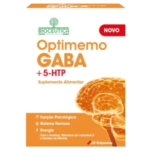OPTIMEMO GABA + 5 HTP – 60 CÁPSULAS – BIOCEUTICA
