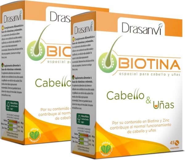 BIOTINA - 45 COMPRIMIDOS - DRASANVI
