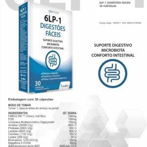 BIOKYGEN 6LP-1 DIGESTÕES FÁCEIS – 30 CÁPSULAS – FHARMONAT