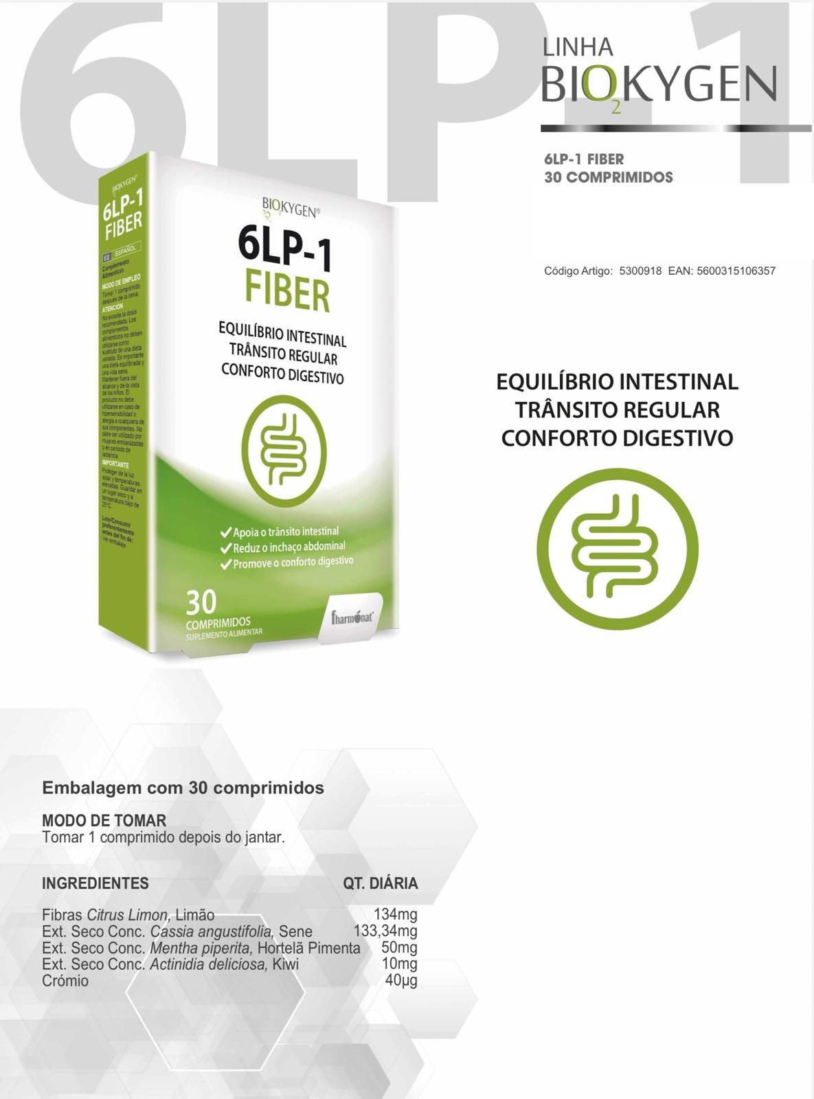 BIOKYGEN GLP-1 FIBER - 30 CÁPSULAS - FHARMONAT - Image 2