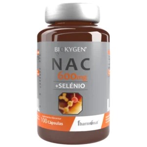 BIOKYGEN NAC 600 MG + SELÉNIO – 100 CÁPSULAS – FHARMONAT