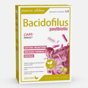 BACIDOFILUS POSTBIOTIC – 30 CÁPSULAS – DIETMED