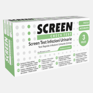SCREEN TEST URINARY INFECTIONS – 3 TESTES – SCREEN PHARMA