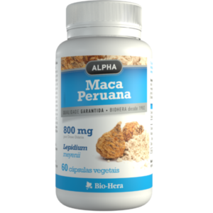 ALPHA MACA PERUANA – 60 CÁPSULAS – BIO HERA