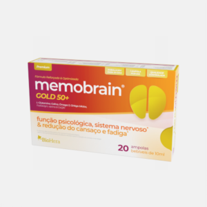 MEMOBRAIN GOLD 50+ – 20 AMPOLAS – BIOHERA