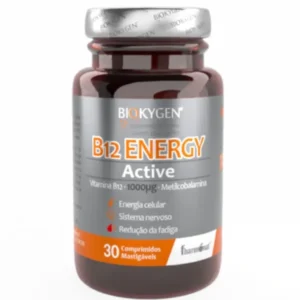 BIOKYGEN VITAMINA B12 ENERGY – 30 COMPRIMIDOS MASTIGÁVEIS – FHARMONAT
