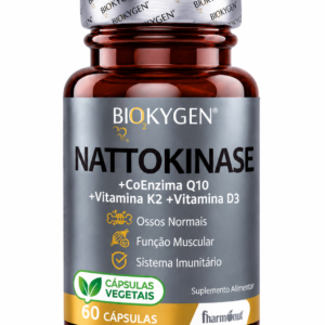 BIOKYGEN NATTOKINASE – 60 CÁPSULAS – FHARMONAT